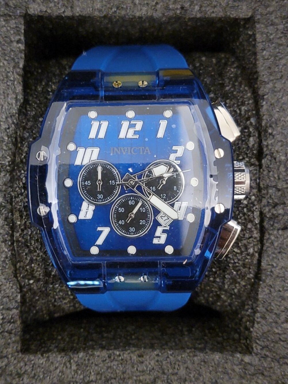 Invicta S1 Rally Kinesia Anatomic Men's Watch - 47mm, Blue